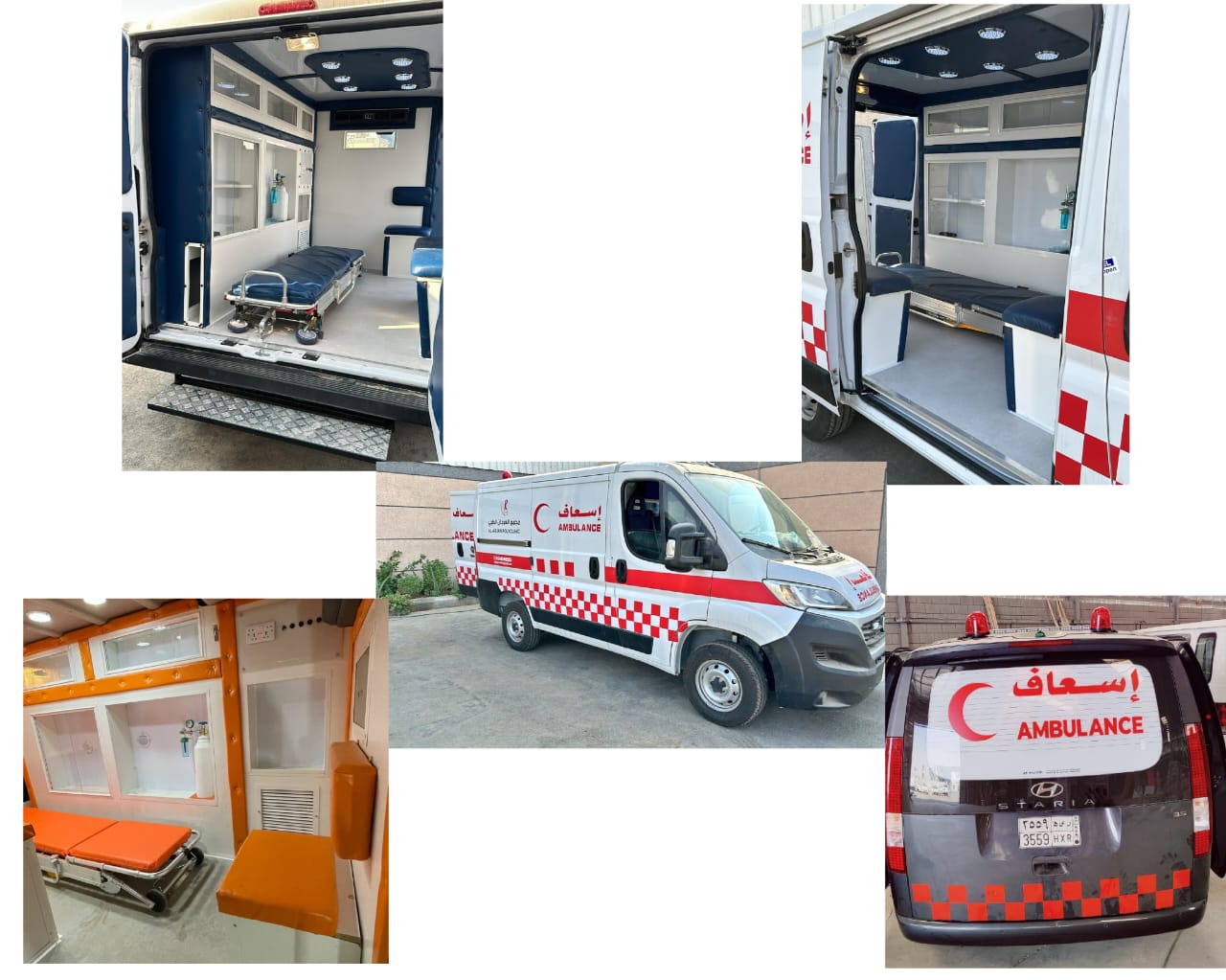 Ambulances Vehicles on demand